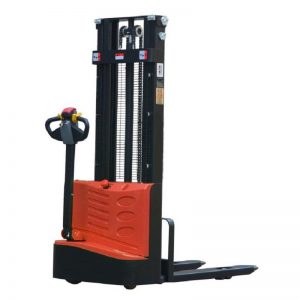 Electric pallet stacker