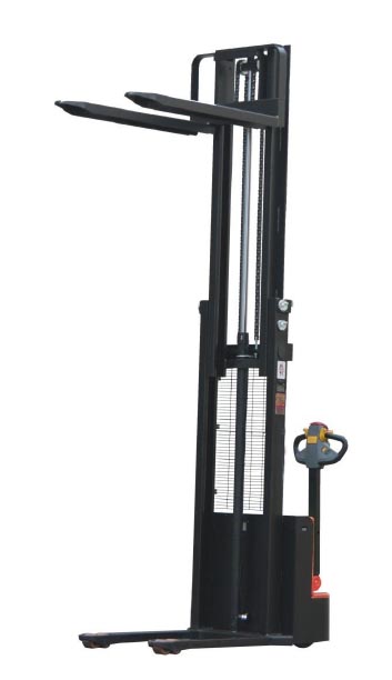 Electric pallet stacker