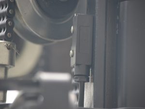 Electric Forklift Lift height restriction feature