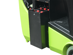 Electric Forklift Side-pull battery system