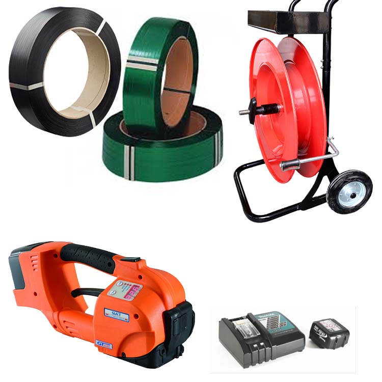 Pallet strapping kits