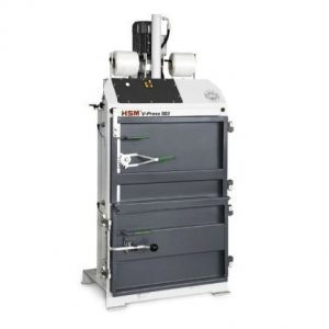 Vertical cardboard baler HSM V-Press 503 eco