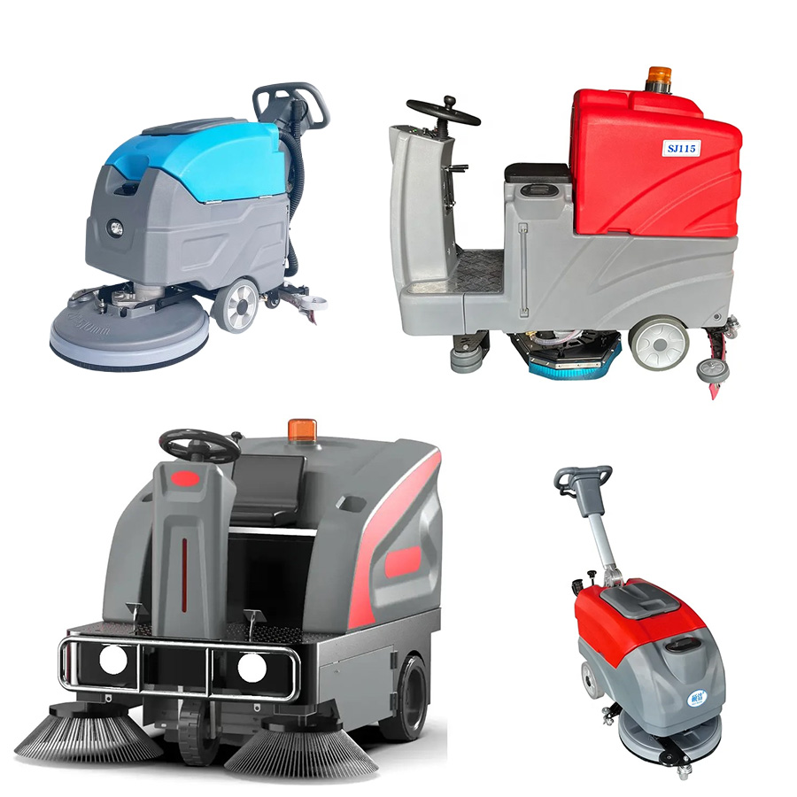 Floor scrubbers