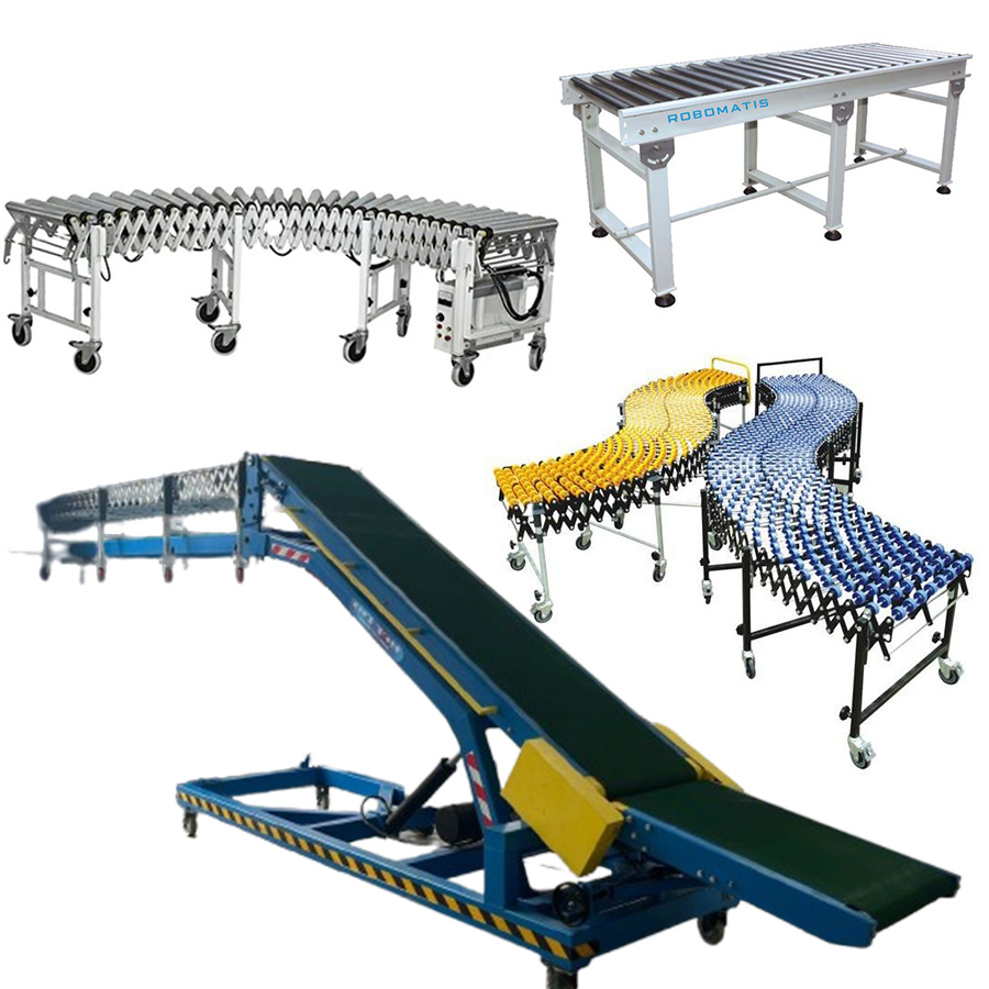 Roller conveyors
