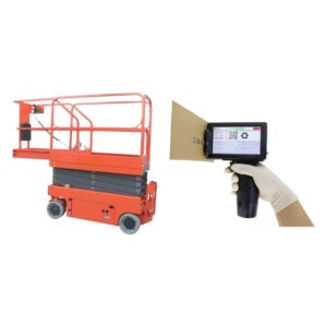 SMITH AS-X1012 Electric Scissor Lift, 12 m Working Height, 10 m Platform, 320 kg Capacity